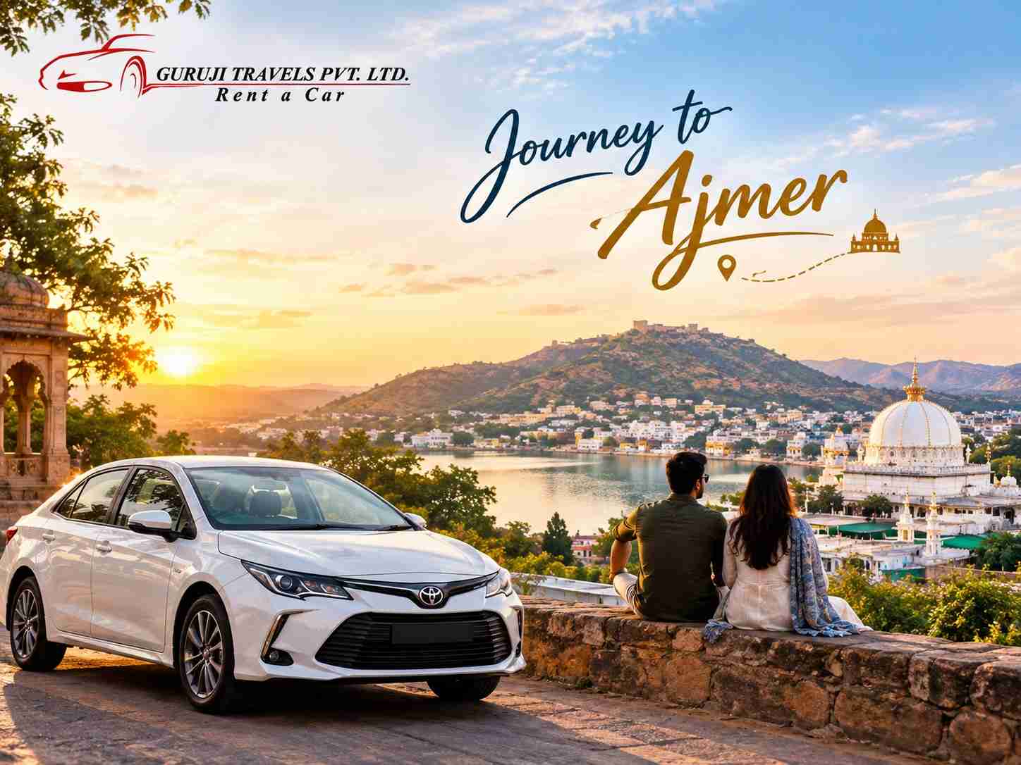 Delhi to Ajmer Taxi Service – Book Comfortable & Reliable Cabs